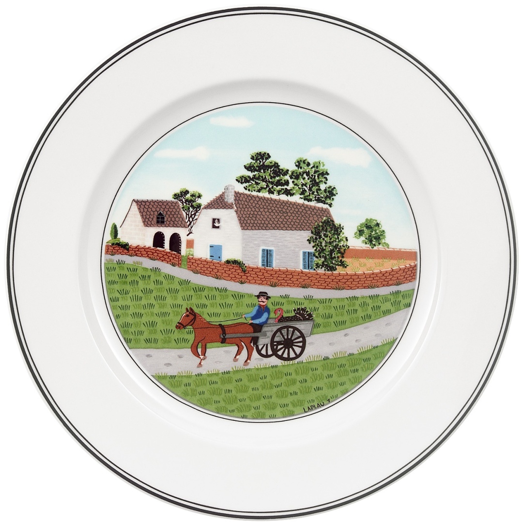 Тарелка Villeroy&Boch 21 см, 1 шт, фарфор
