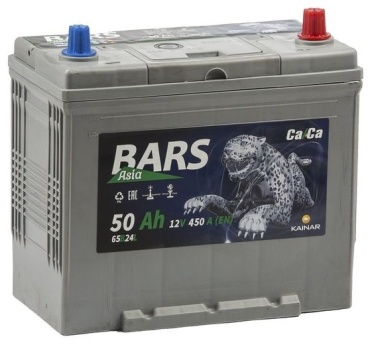 Bars Asia 50Ah JIS +/-
