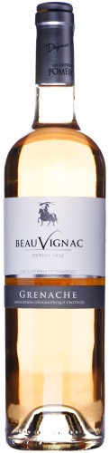 Вино Beauvignac Grenache Rose Cotes de Thau IGP сухое розовое 12.5% 0.75 л