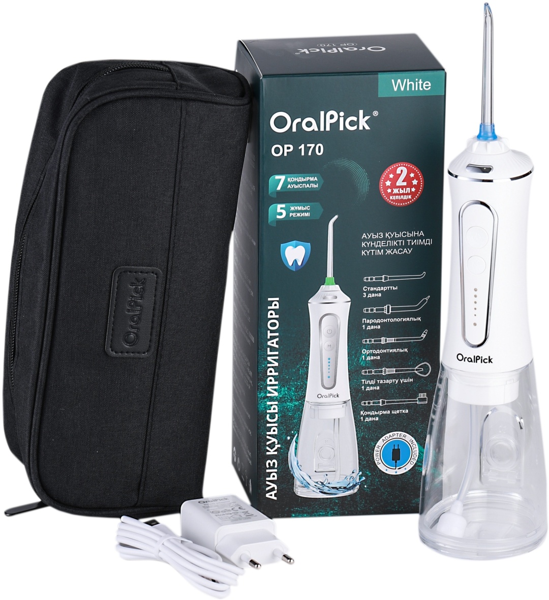 OralPick ирригатор OP170 импульсный, портативный
