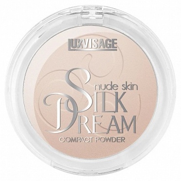 Пудра LUXVISAGE Silk Dream nude skin сухая 4 бежевый бежевый
