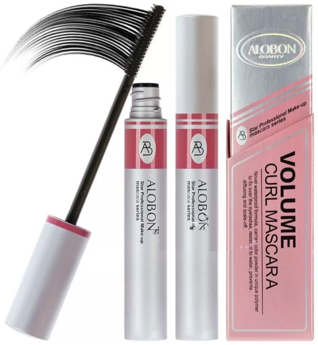 Тушь для ресниц AloBon Volume Curl Mascara удлиняющая черный