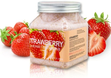 WOKALI скраб Strawberry для тела 350 мл