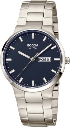 Кварцевые Boccia Titanium 3649-02 титан