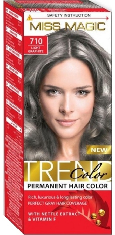 Miss Magic Trend Color 710 светлый графит крем-краска 90 мл
