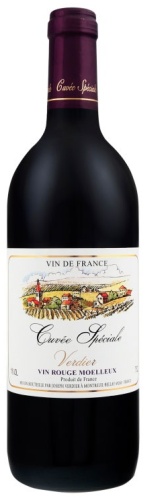 Вино Joseph Verdier Cuvee Speciale Vin Rouge Moelleux полусладкое красное 11% 0.75 л