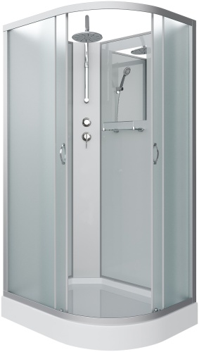 Душевая кабина Niagara NG-3312-14LBKT , 215х120 см, низкий поддон