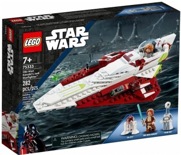 Конструктор LEGO Звездные войны Звездный истребитель джедаев Оби-Вана Кеноби 75333 , деталей 282 шт