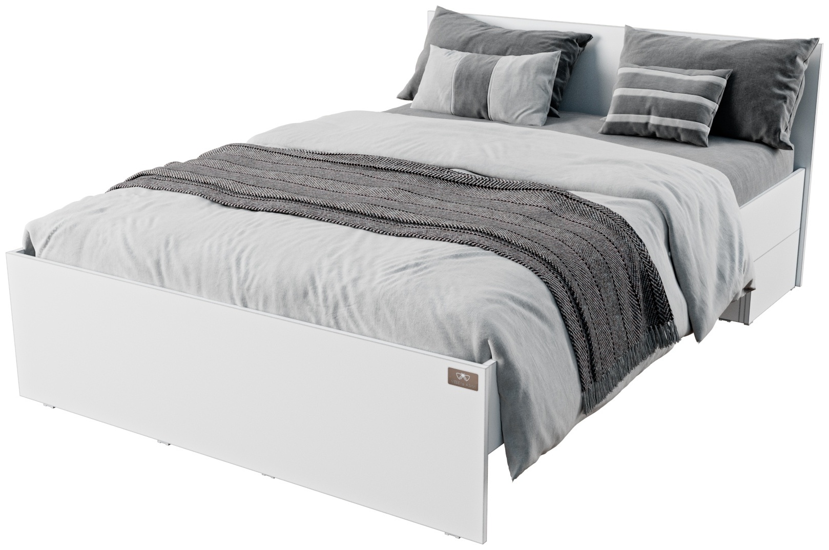 Купить Кровать Мебель Азии Гармони двуспальная, 140x200 см (без матраса ...