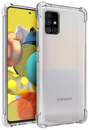 Чехол Moshphere для Samsung Galaxy A51 прозрачный