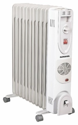 Масляный радиатор ALMACOM C45-9FAN белый