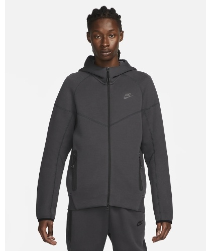 Толстовка Nike Sportswear Tech Fleece Windrunner Anthracite серый