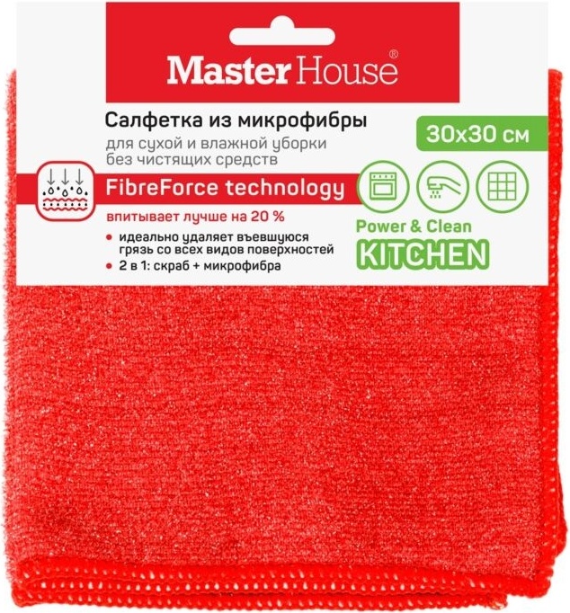 Тряпка универсальная Master House Китайский дракон 60445 1 шт, микрофибра
