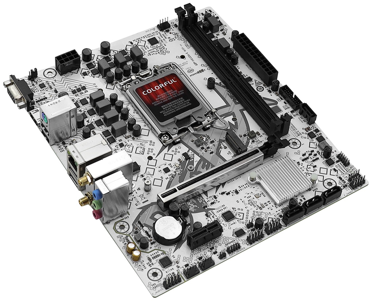Материнская плата Colorful BATTLE-AX H610M-E WIFI V20
