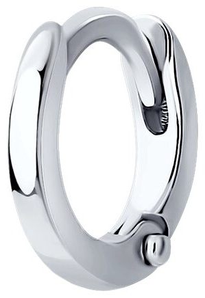 Серьги SOKOLOV 94170255 вес 0.33 г серебро, без вставок