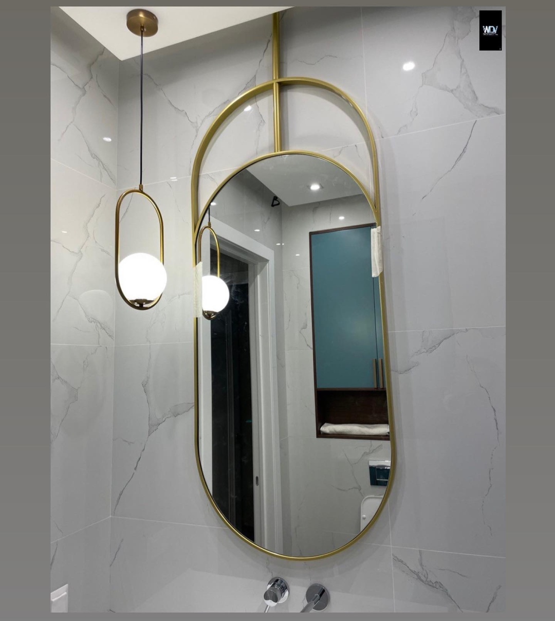 Зеркало настенное WDV 60x100 см