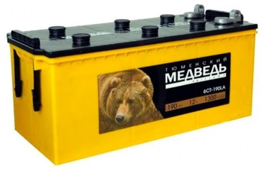 Тюменский медведь 6СТ-190Ah +/-
