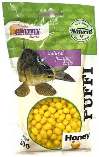 Grizzly baits PUFFI Grizzly baits 30г Слива 06810 Мед 0.03 кг