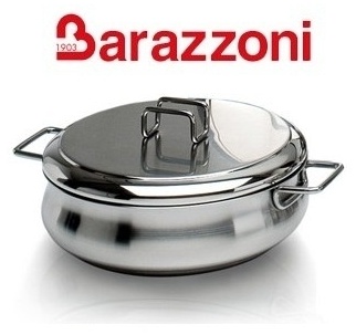 Крышка универсальная Barazzoni 22 см, нержавеющая сталь