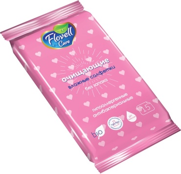 Влажные салфетки Flovell Care Flovell Care 15 шт