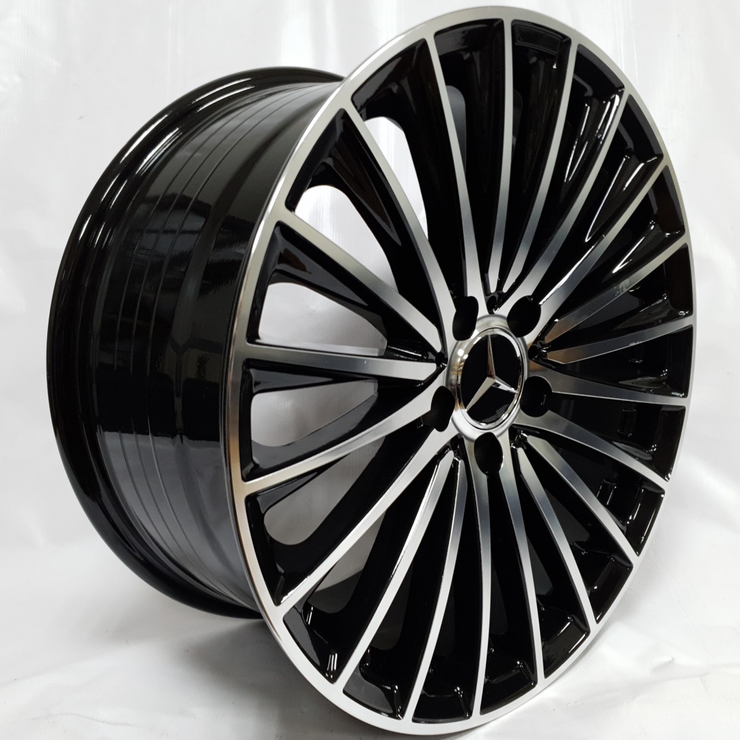 Mercedes-Benz 1181 8.5/9.5x18/5x112 D66.5 ET42 черный, серебристый