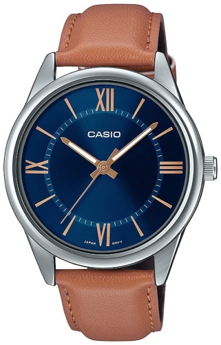 Кварцевые CASIO MTP-V005L-2B5UDF нержавеющая сталь