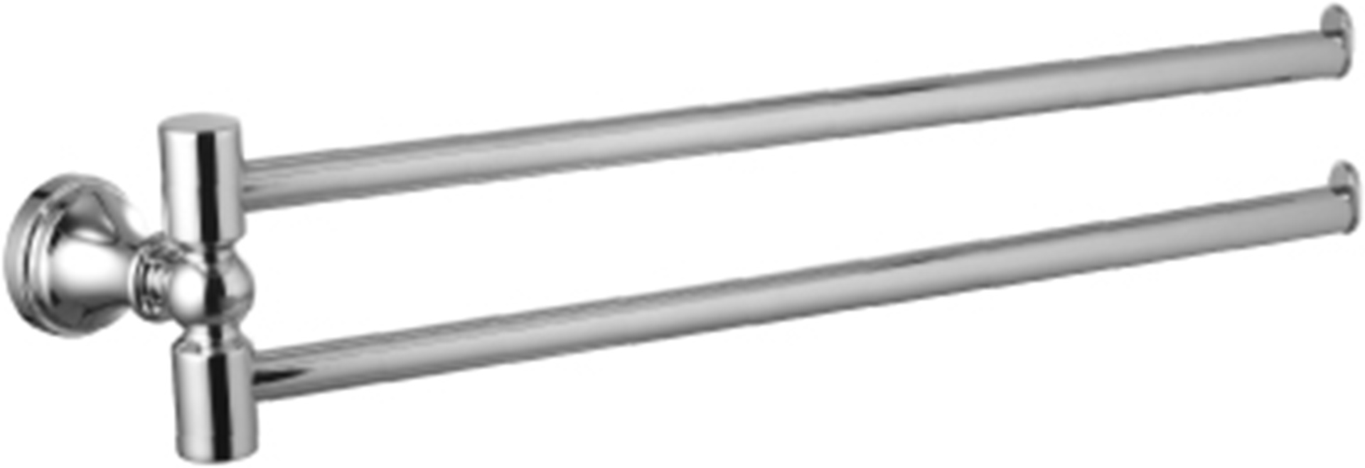 Lemark LM8101C "Аксессуары" для ванной,держатель для полотенец поворотный двойной,460мм хром (к/к 8) — купить в Алматы