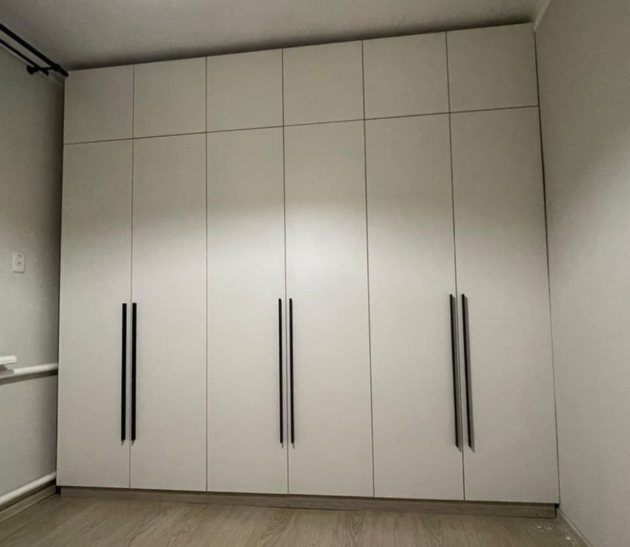 Распашной шкаф Scandi Lagom, 300x250х55 см, белый