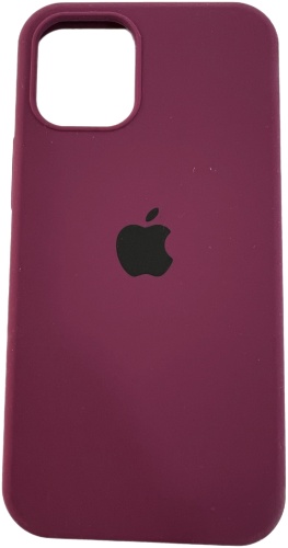 Чехол для Apple iPhone 12 Mini бордовый