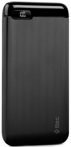 Внешний аккумулятор TTEC PowerSlim Pro LCD PD 2BB185S 10000 мАч черный