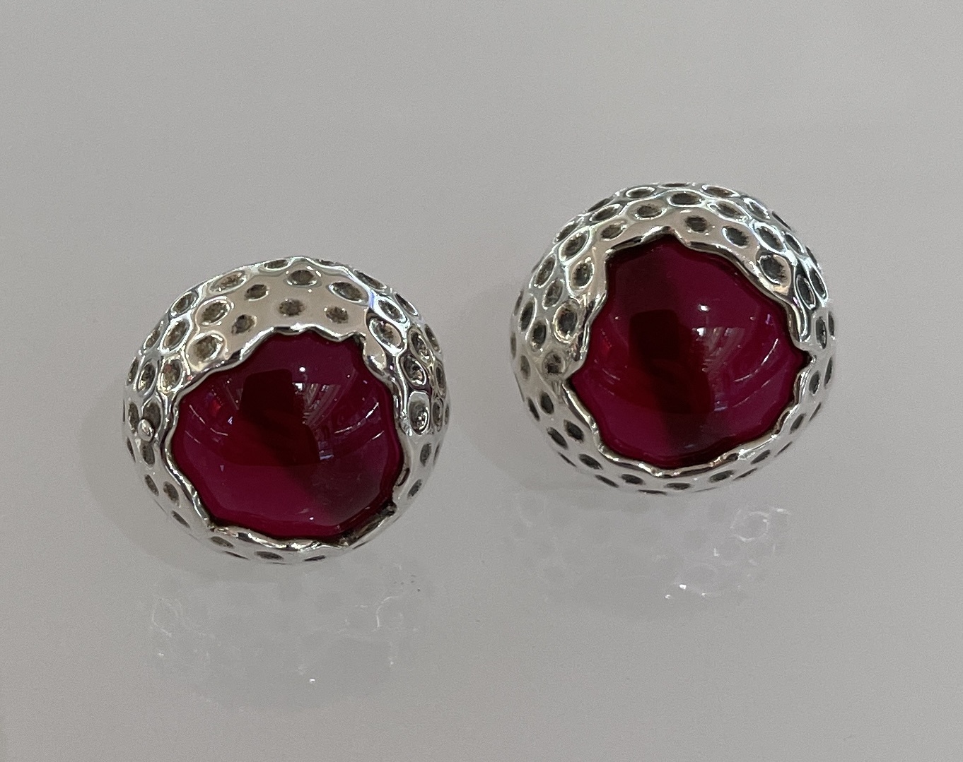 Серьги CRUSBER KZ165 вес 9 г серебро, корунд
