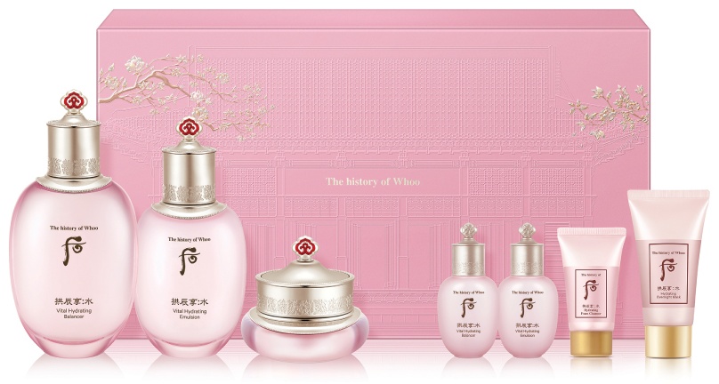 The History of Whoo Gongjinhyang Soo Vital Hydrating набор по уходу за лицом для женщин