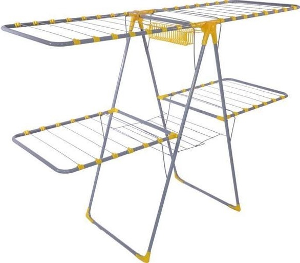 Сушилка напольная MAGNA 58.5x132x126 см, кол-во уровней: 2, металл