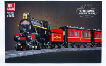 Конструктор JIE STAR The gwr steam train 59002, деталей 789 шт