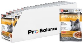 Probalance кусочки в соусе говядина 85 г 25 шт