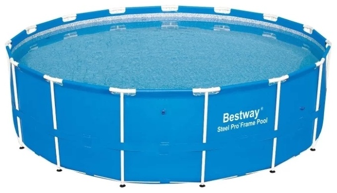 Купить Бассейн каркасный Bestway Steel Pro Frame 56406, 305x305x76 см в ...