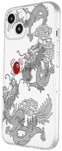 Чехол Mcover для Apple iPhone 13 прозрачный