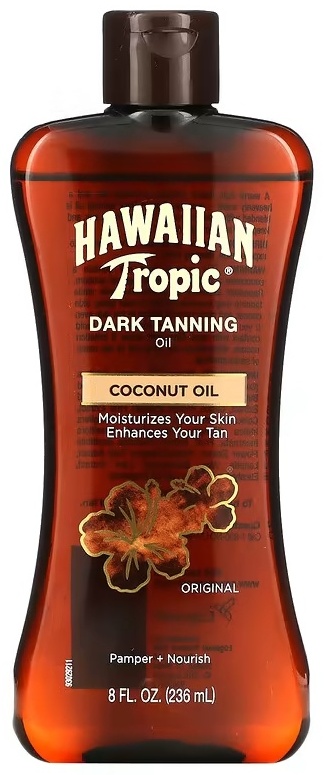 Hawaiian Tropic Coconut Dark Tanning Original масло для тела 236 мл