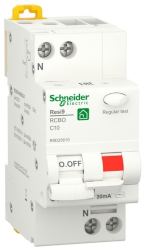 Дифференциальный автомат Schneider Electric AC 10 30 мА класс AC