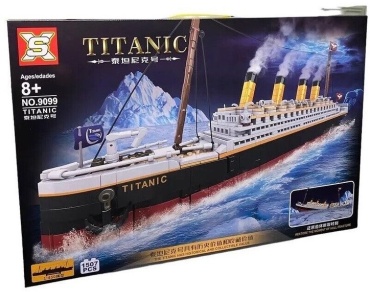 Конструктор SX Titanic 9099, деталей 1507 шт