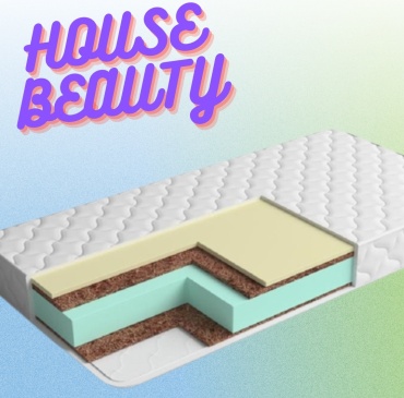 Матрас HOUSE BEAUTY Foam Элит усиленный 35 см, 115x185x35 см