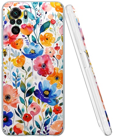 Чехол Mcover для Xiaomi Redmi Note 10, Redmi Note 10S, M5s рисунок