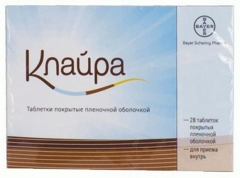 Клайра таблетки 3 мг 28 шт