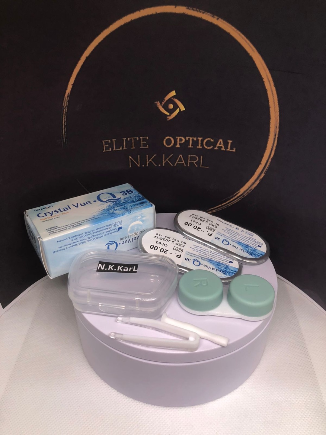 Купить Контактные линзы Elite Optical N.K.Karl Набор N.K.Karl и ...