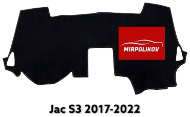 Mirpolikov 922728 JAC S3 2017-2022 черный