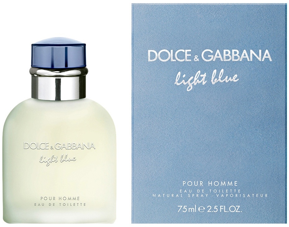 DOLCE&GABBANA Light Blue Pour Homme туалетная вода EDT 75 мл, для мужчин