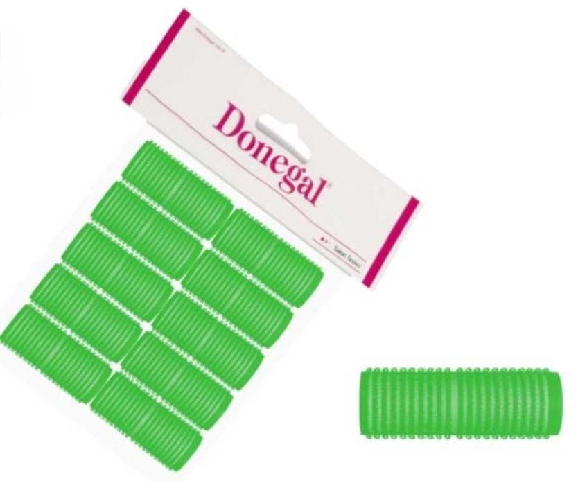 Donegal бигуди липучки 10 шт d 2 см