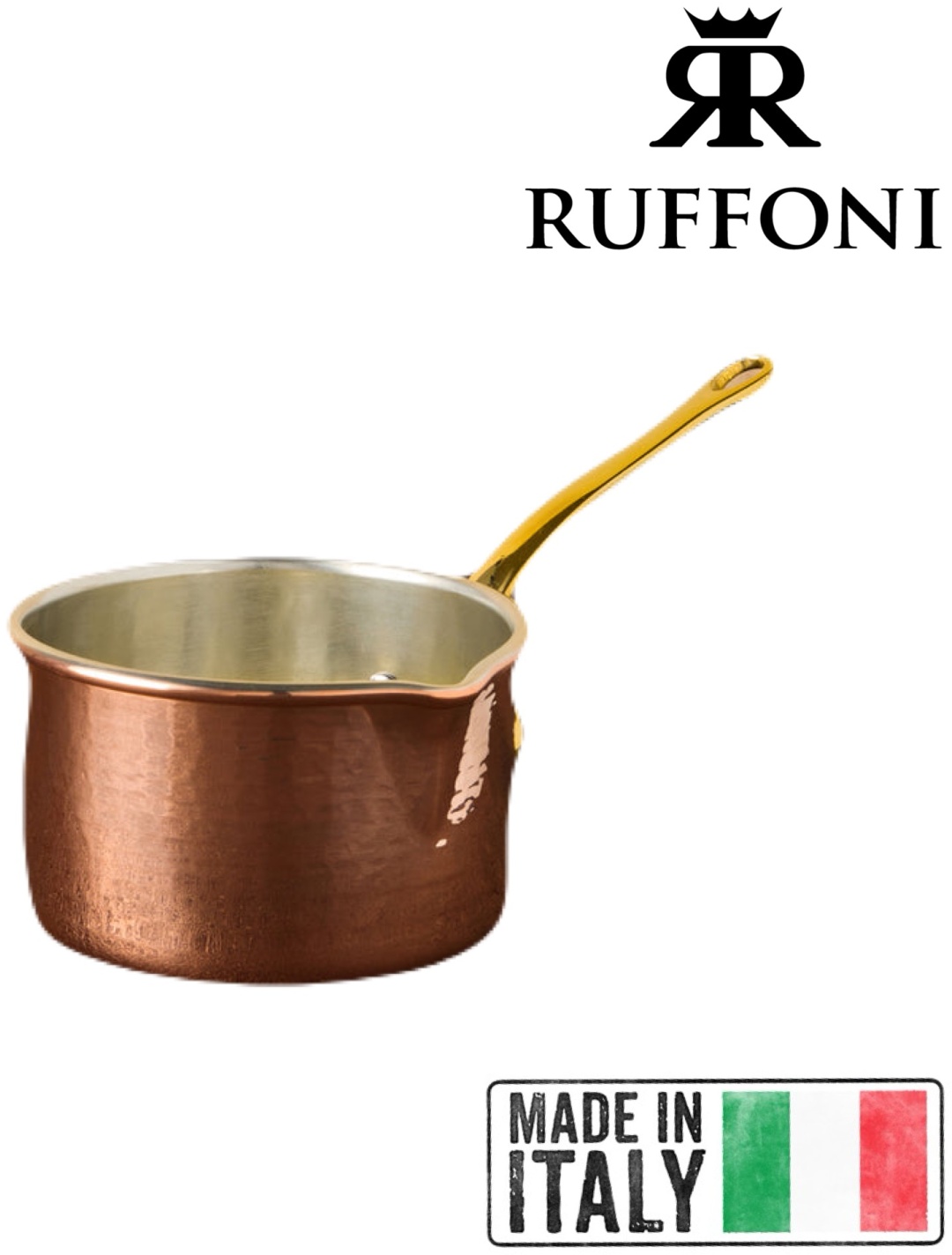 Ковш 1 л, RUFFONI Historia Decor медь