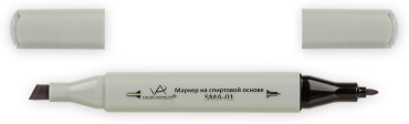 Маркер Vista-Artista 4680269627901, 1 шт, 7 мм, серый