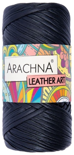 Моток ARACHNA Leather Art 94026735014 №05 т.синий 50 м 160 г